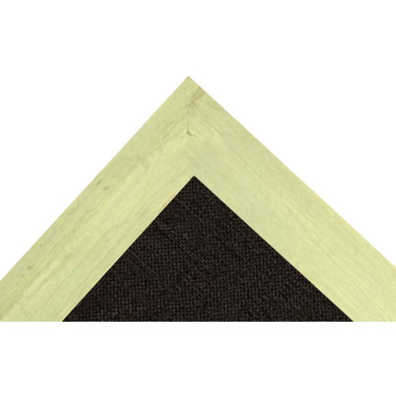 Burlap fabric bulletin board - Black Fabric - Sunbleached Barnwood frame - 24X24 - 1.5 inch wide frame - GL1