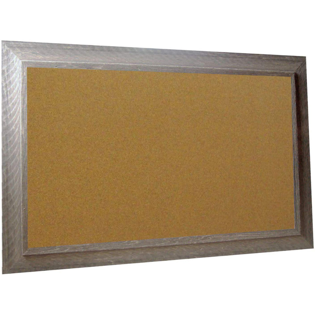 Cork Board with American Barnwood Frame - custom size