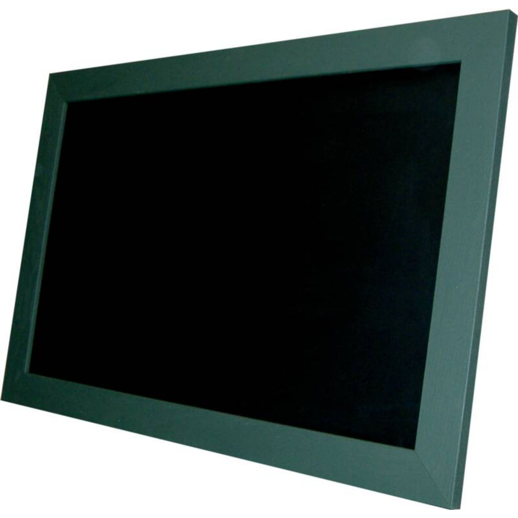 Outdoor Chalkboard with Painted Wood Frame