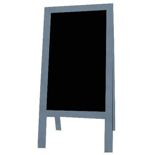 Outdoor Little Peddler Chalkboard Easel - Blue - Tall Orientation