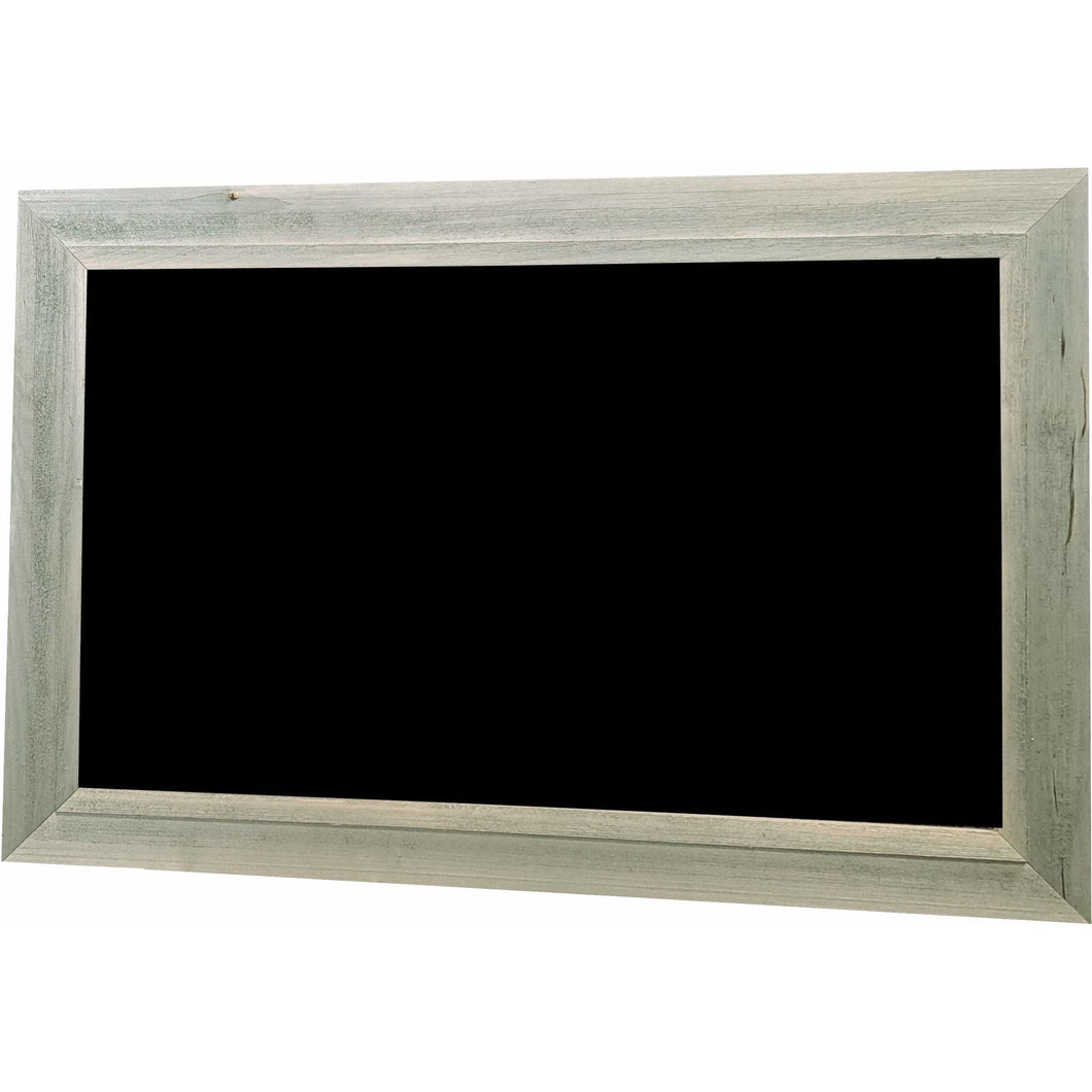 American Barnwood Black Chalkboard - Grey Driftwood Frame -40x60-GL4