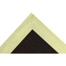 Load image into Gallery viewer, Burlap fabric bulletin board - Black Fabric - Sunbleached Barnwood frame - 24X24 - 1.5 inch wide frame - GL1
