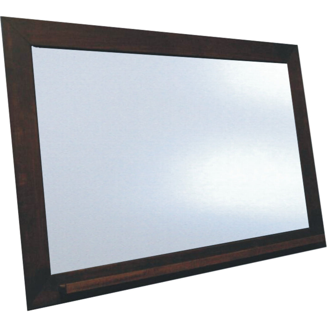 Classic Schoolhouse White Dry Erase Board  -  nonmagnetic - Vintage Java Frame - 24x48 - GL4