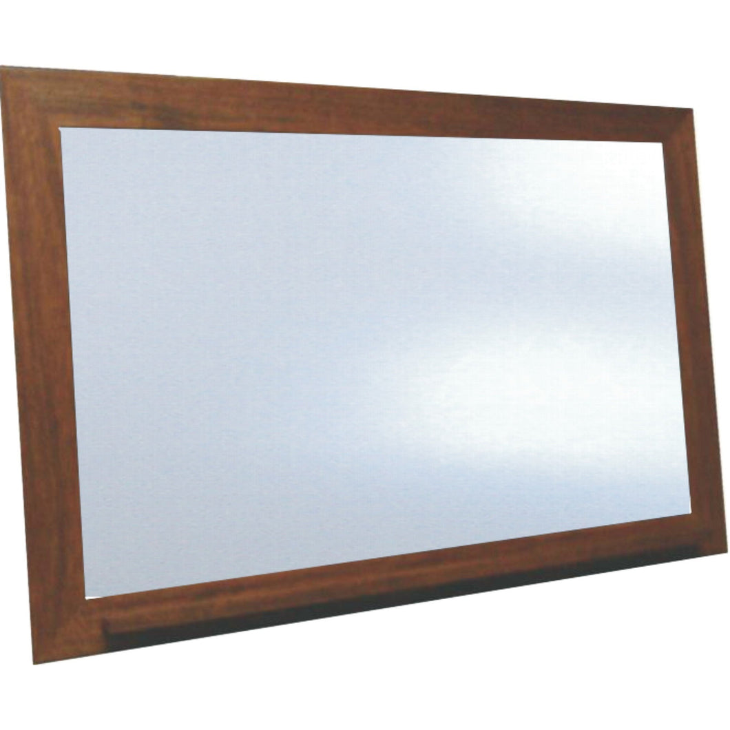 Classic Schoolhouse White Dry Erase Board - Vintage Mahogany Frame-30x30-GL4