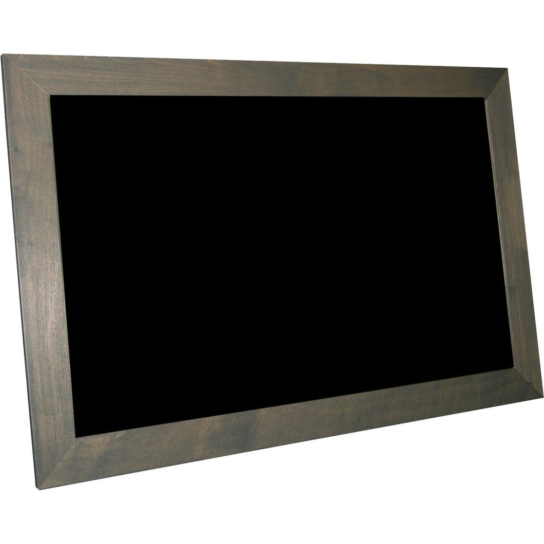 Outdoor Chalkboard with Grey/Blue Stained Wood Frame - 30X72 - GL4