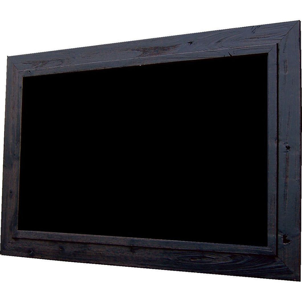 24X42 Coffee Bean Barnwood - American Barnwood Frame Nonmagnetic Chalkboard - GL3