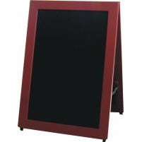 Outdoor Little Peddler Chalkboard Easel - Red-GL1