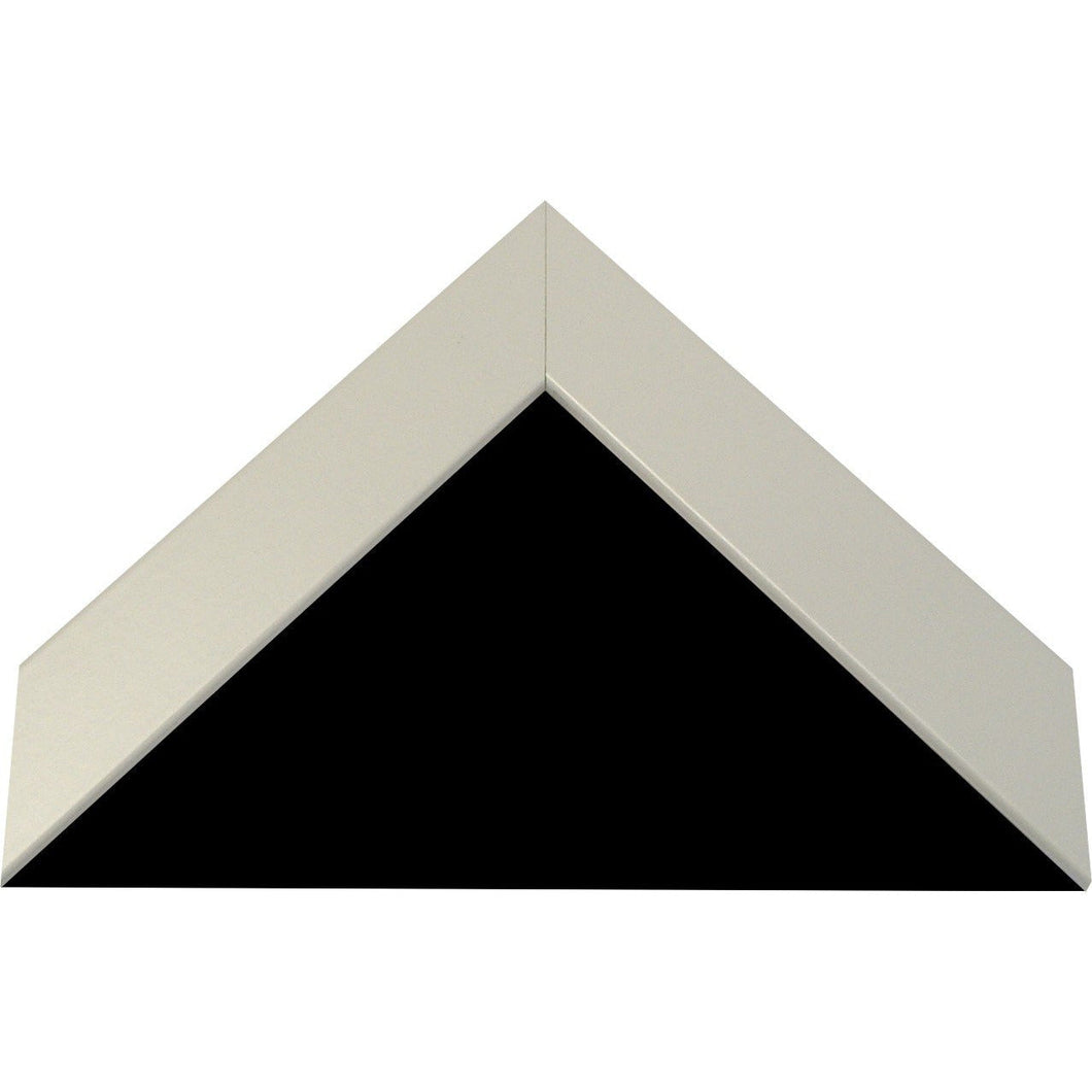 Chalkboard with Narrow Picture Frame - Satin White -12X18-Nonmagnetic-BW26267-GL1