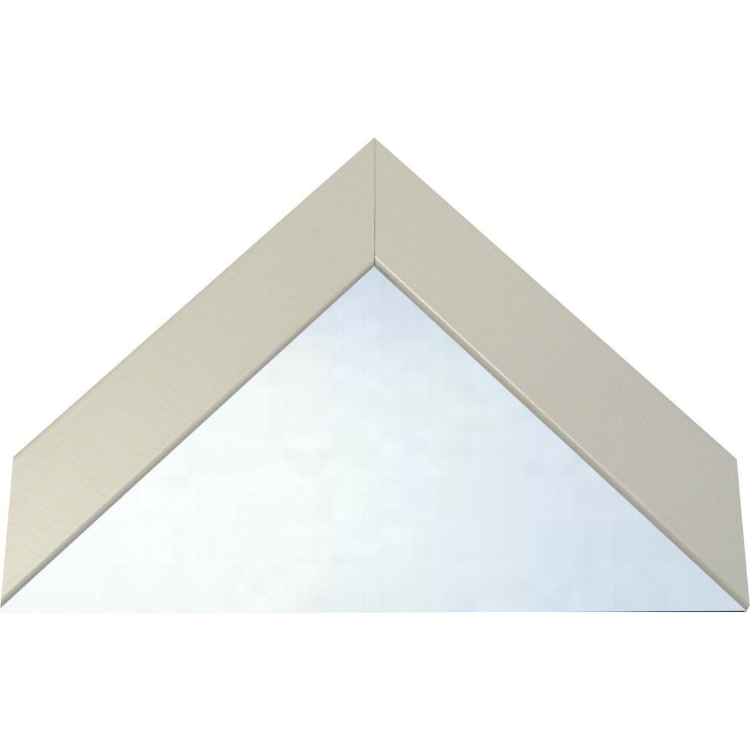 White Dry Erase Board with Narrow Picture Frame - Satin White BW26267