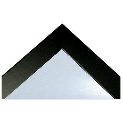 White Dry Erase Board with Medium Picture Frame - Black Satin BW74273