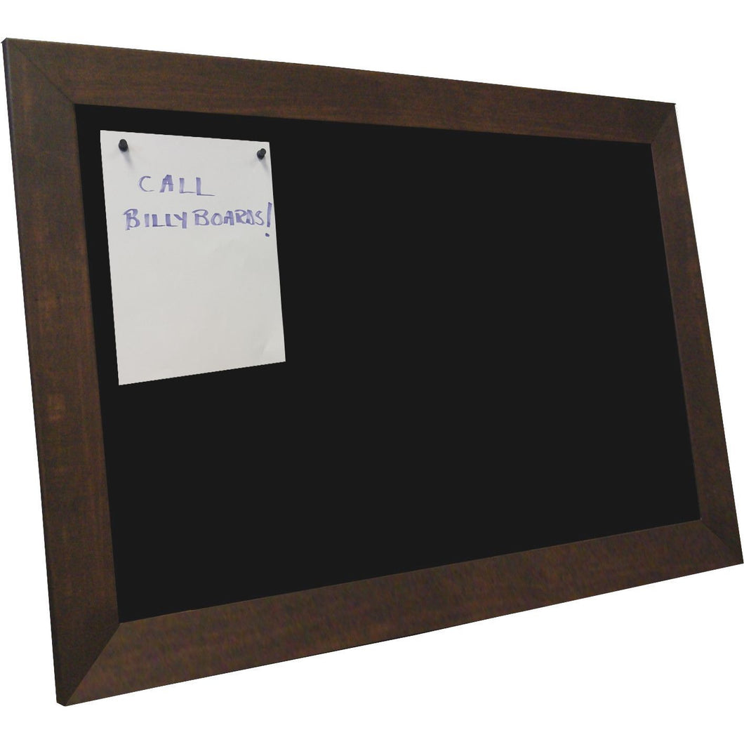 Black Magnetic Bulletin Board - Vintage Java Frame