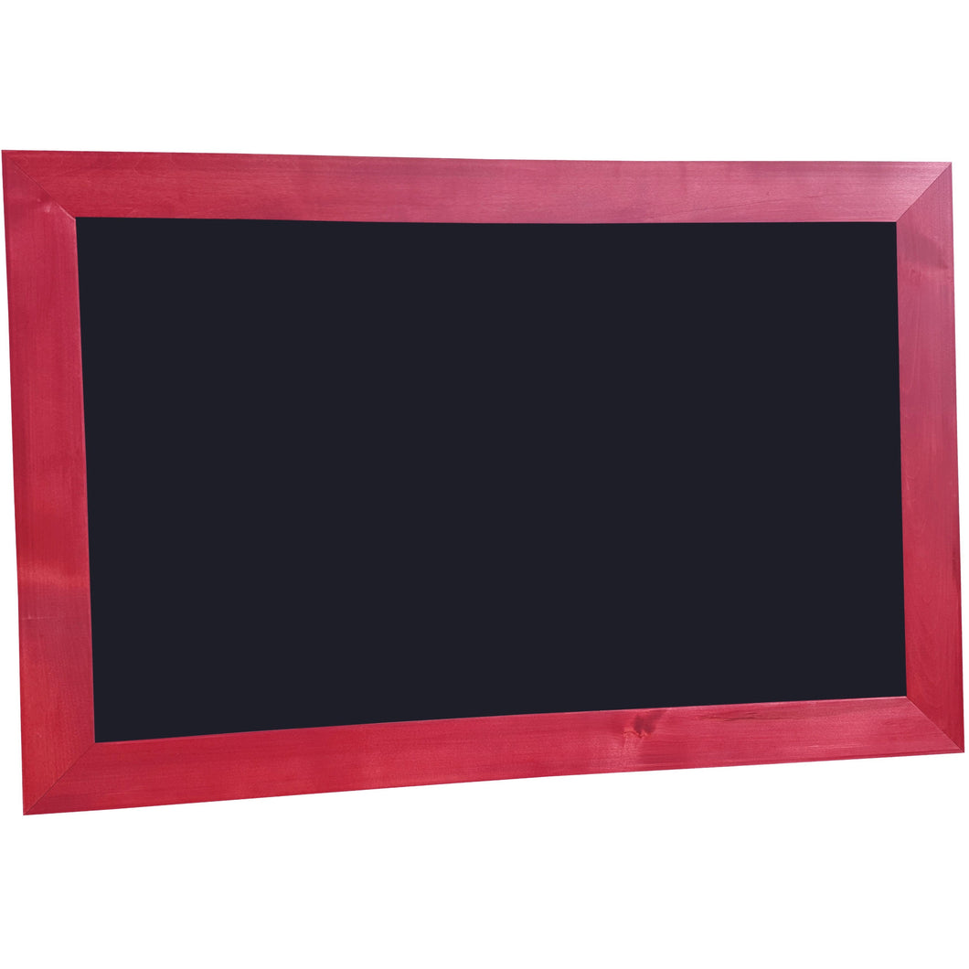 Classic Schoolhouse Nonmagnetic Chalkboard -Barn Red Frame - G-L