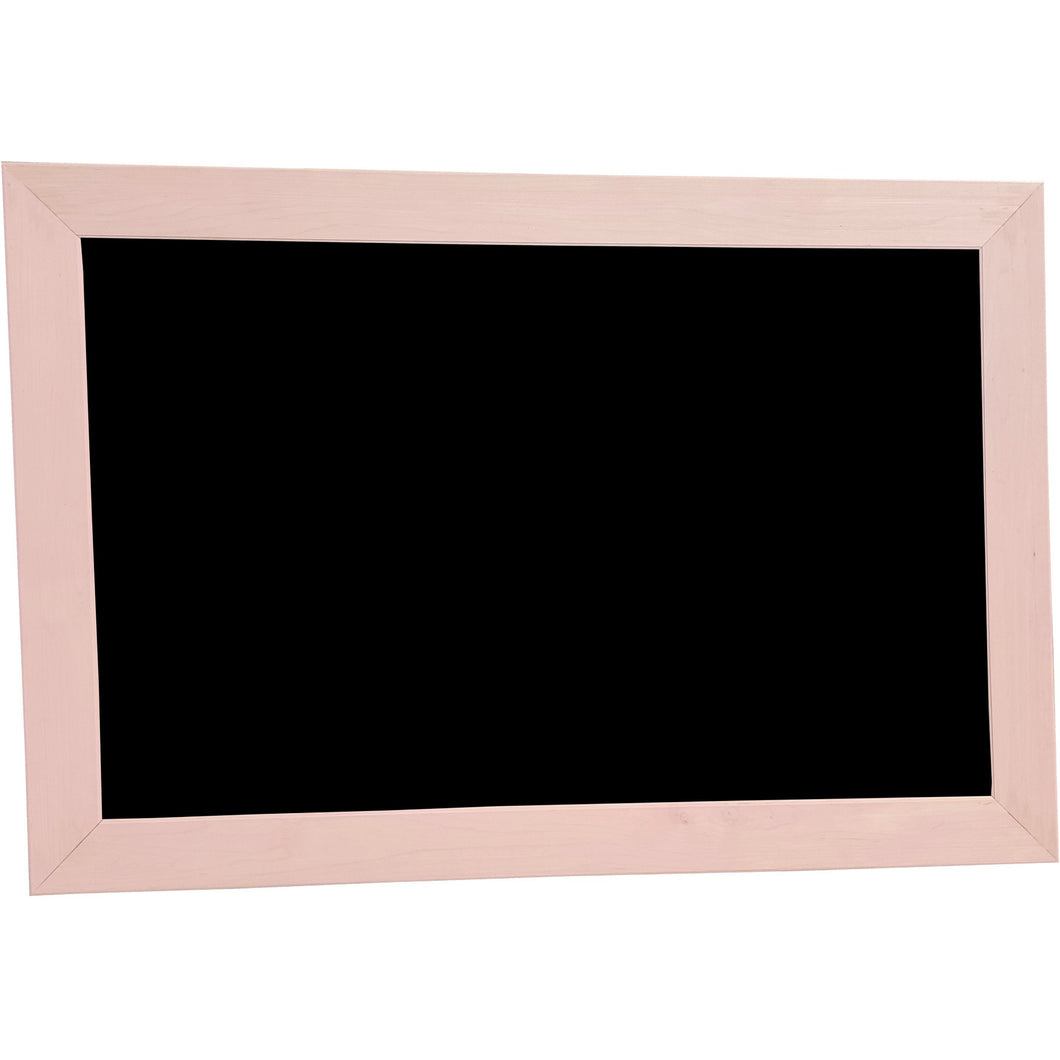 Classic Schoolhouse Nonmagnetic Chalkboard - Light Rose Frame - G-L