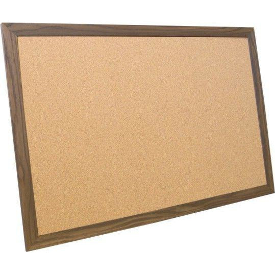 Economy Wood Framed Cork Board - custom size