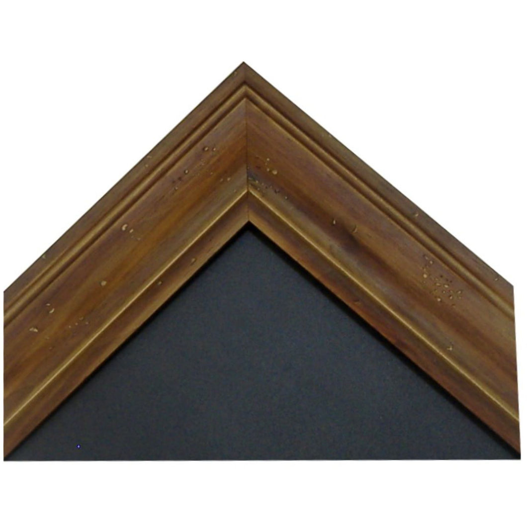 Chalkboard with Medium Picture Frame - Aged Coffee Pine G8100