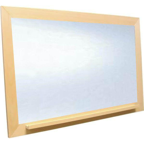 White Dry Erase Board with Unfinished Frames