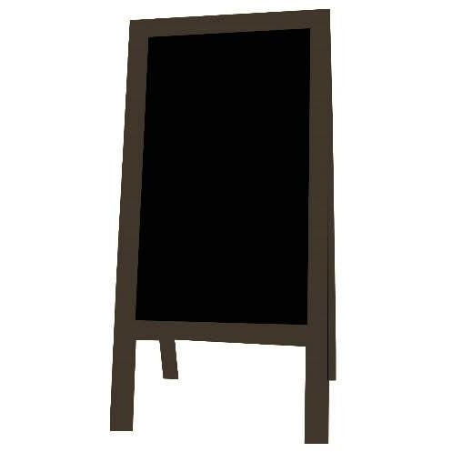 Little Peddler Chalkboard Easel - Bronze - With Legs - Tall Orientation