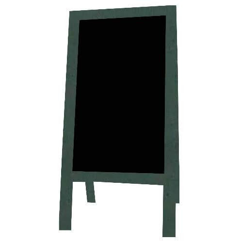 Outdoor Little Peddler Chalkboard Easel - Green - Tall Orientation-GL1
