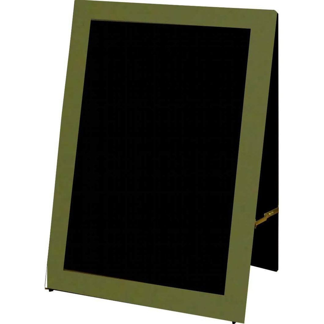 Outdoor Little Peddler Chalkboard Easel - Spanish Olive-GL1