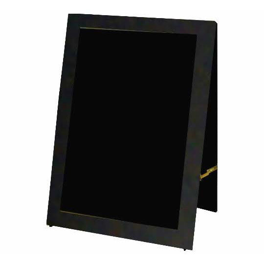24x60 Magnetic Black Outdoor Dry Erase Message Board with Header